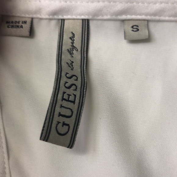 GUESS Layered High Low Chiffon Tank, size Small - Picture 7 of 10